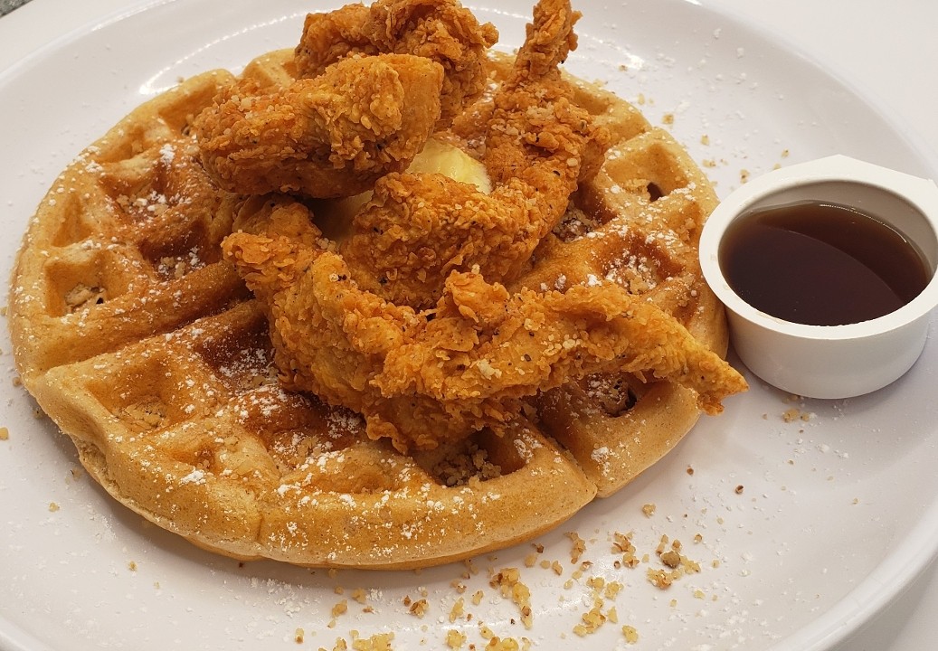 Chicken Tenders & Waffle