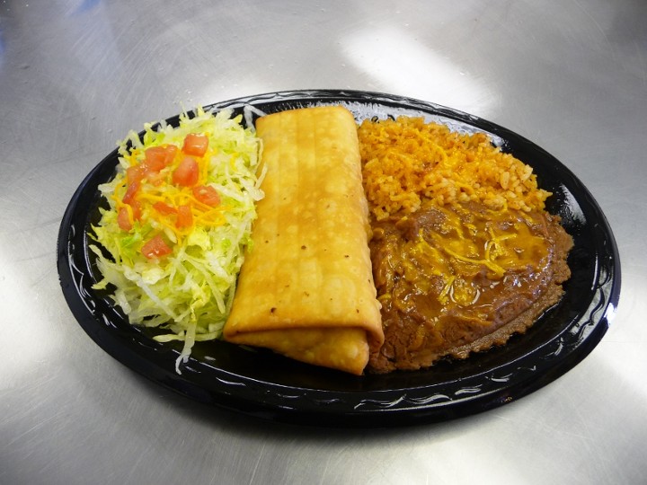 Chimichanga Plate