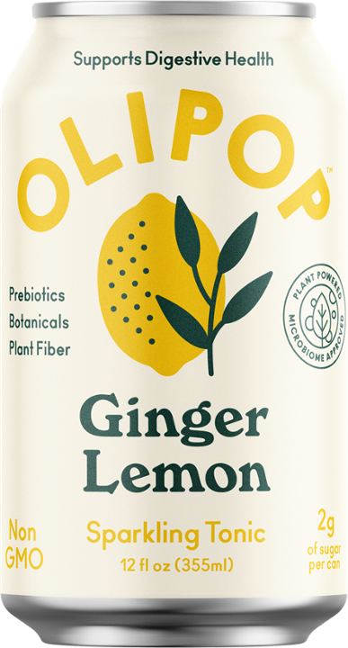 Olipop Ginger Lemon