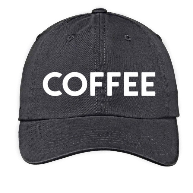 Black Coffee Baseball Cap