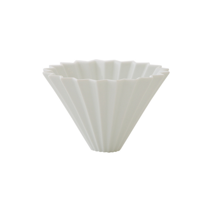 ORIGAMI DRIPPER PURE WHITE (M)