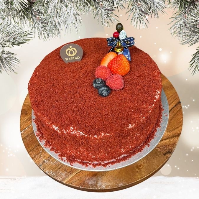 8" Enchanted Red Velvet Cheesecake