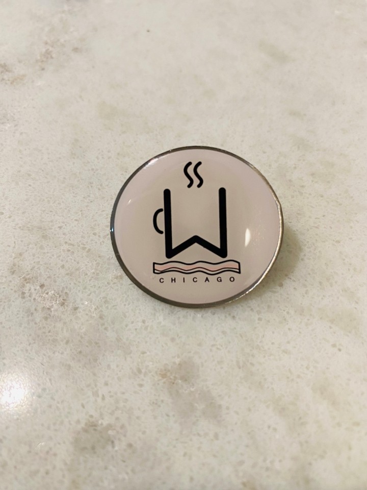 W Chicago Pin
