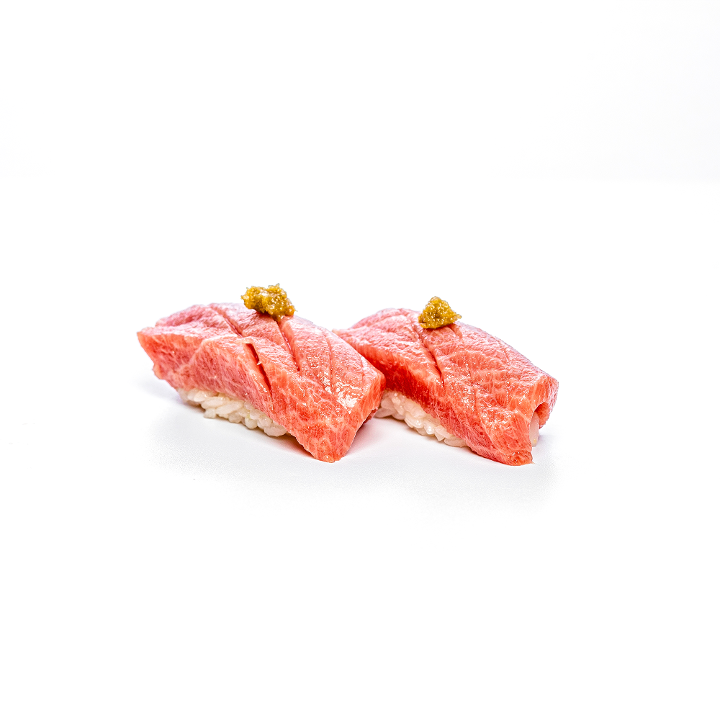 Toro (fatty tuna) Nigiri set (2)