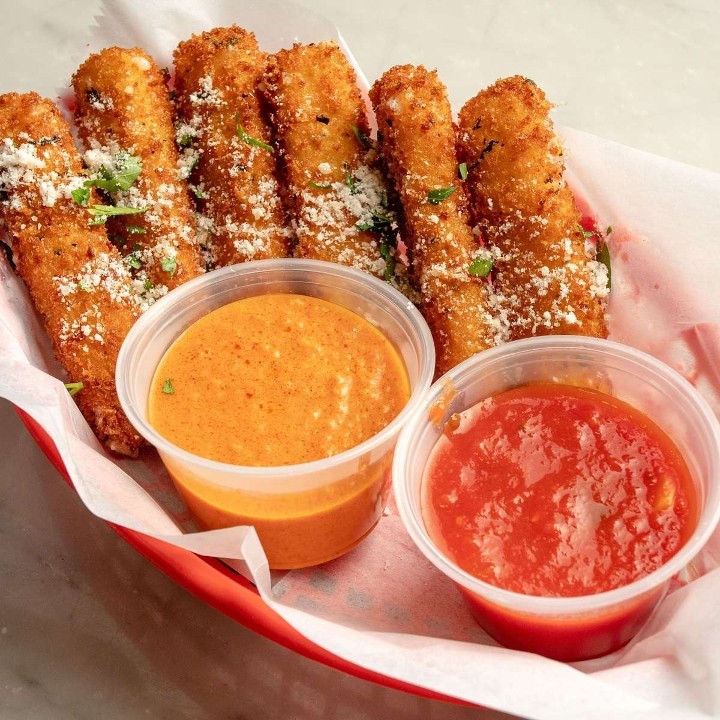 Homemade Mozzarella Sticks