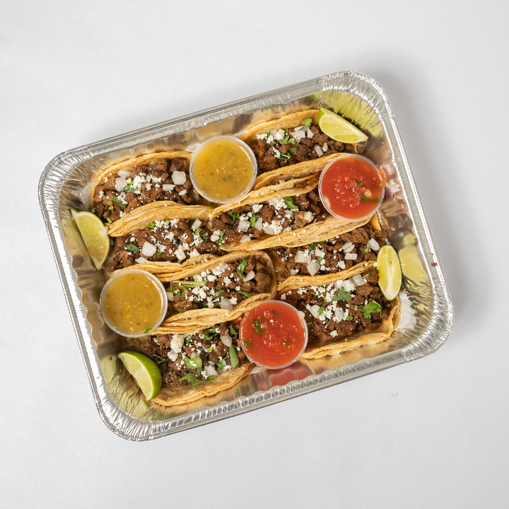 Family Taco Meal (8 Street Style Tacos)