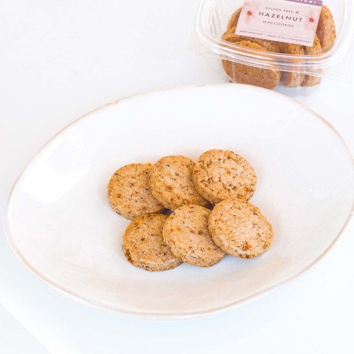 GF HAZELNUT MINI COOKIES