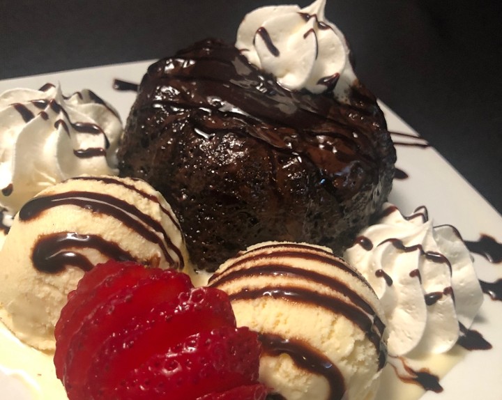 Chocolate Molten Lava Cake*