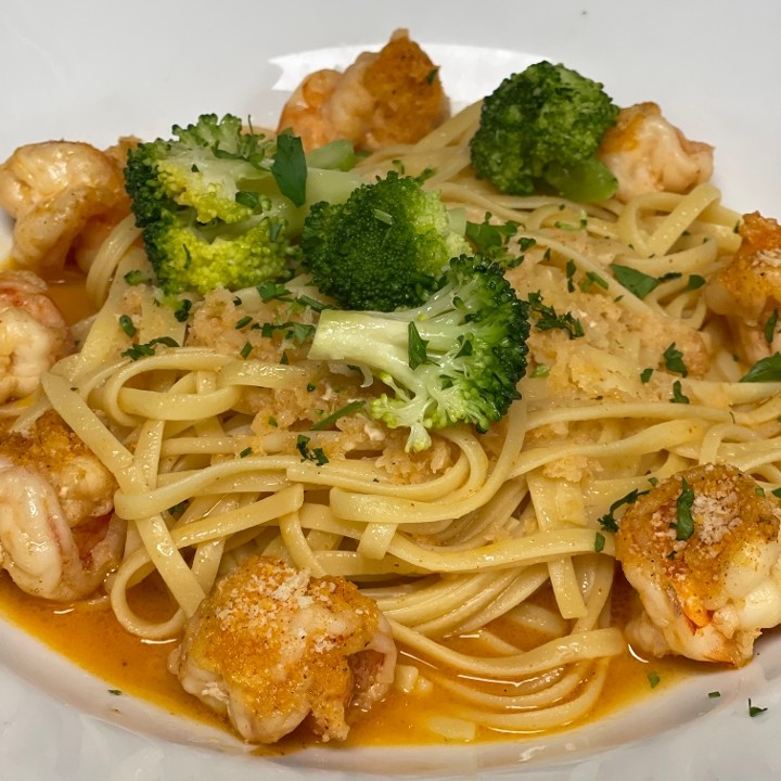 GF Spaghetti Shrimp Scampi