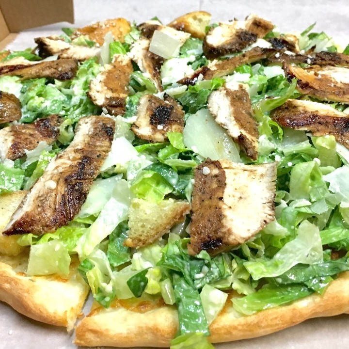 Grilled Chicken Caesar Pizza