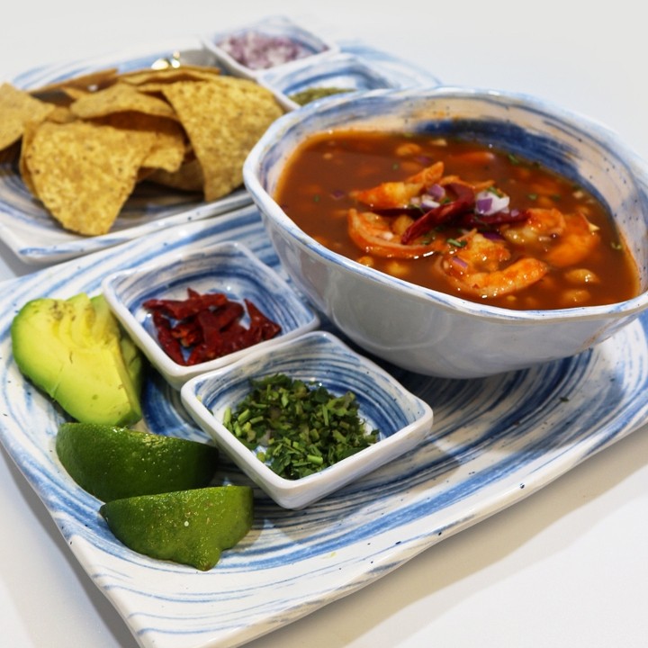 Pozole de Camarón - Shrimp Pozole