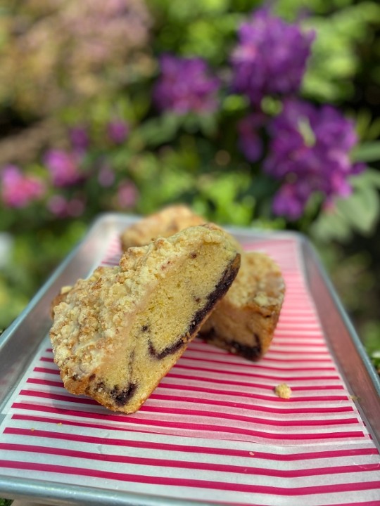 BLUEBERRY LEMON CRUMBLE CAKE