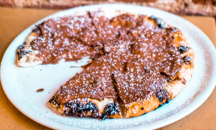 GF Nutella Pizza