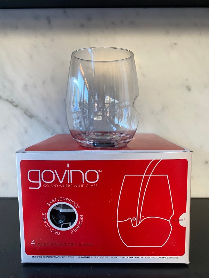 Govino re-usable 'glass'