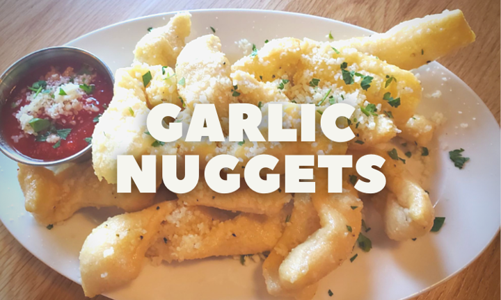 Garlic Parmesan Fried Nuggets