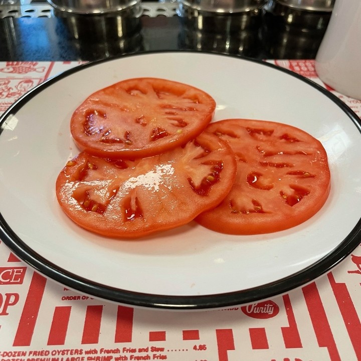 Side Sliced Tomato
