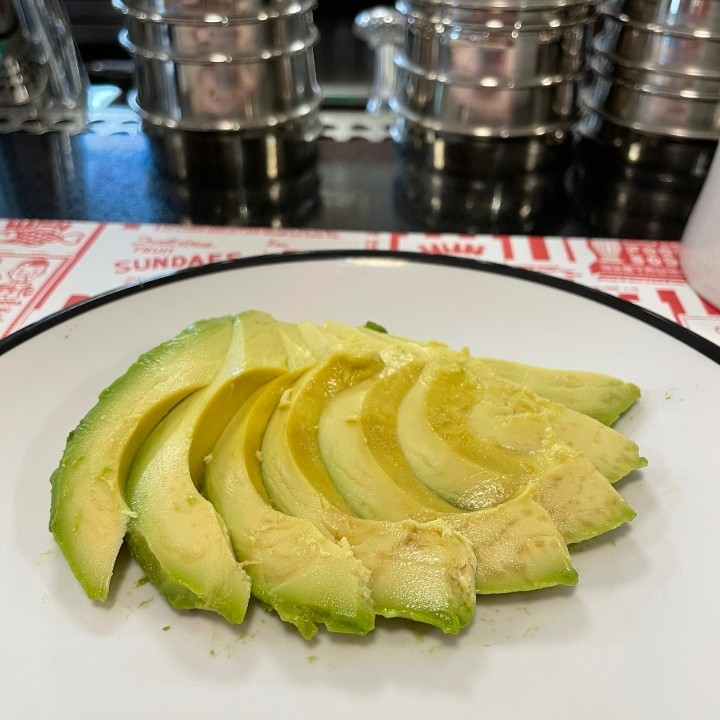 Side Sliced Avocado