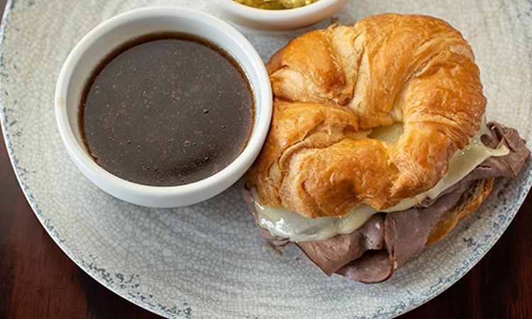 French Dip Croissant