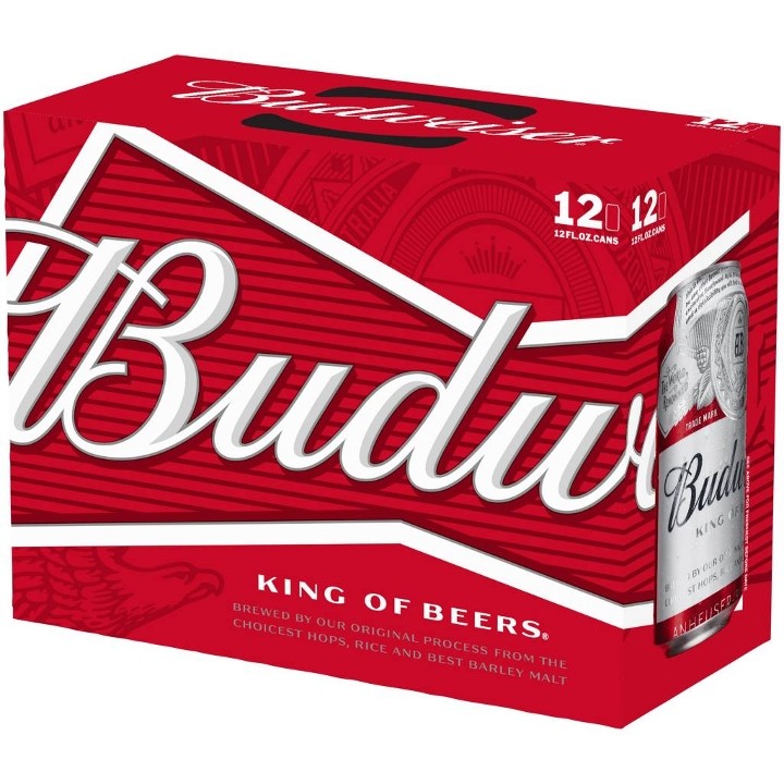 Budweiser 12/12 Cans