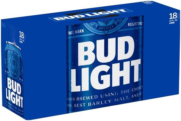 Bud Light 18/12 Cans