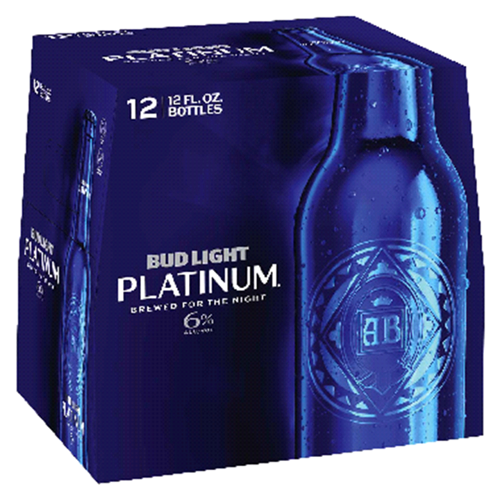 Bud Light Platinum 12/12 Bottles