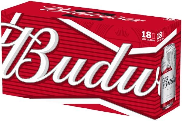 Budweiser 18/12 Cans