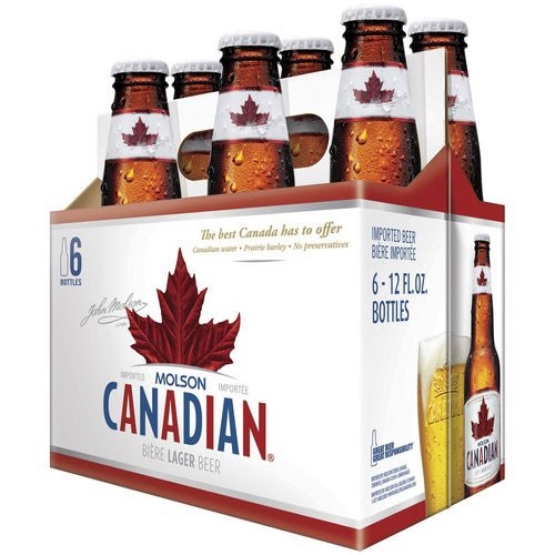 Molson Canadian 6/12 Bottles
