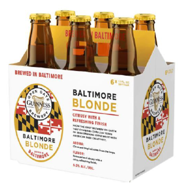 Guinness Baltimore Blonde 6/12 Bottles