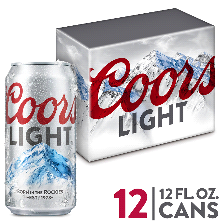 Coors Light 12/12 Cans