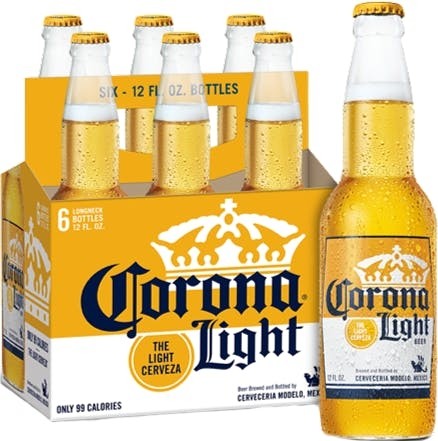 Corona Light 6/12 Bottles