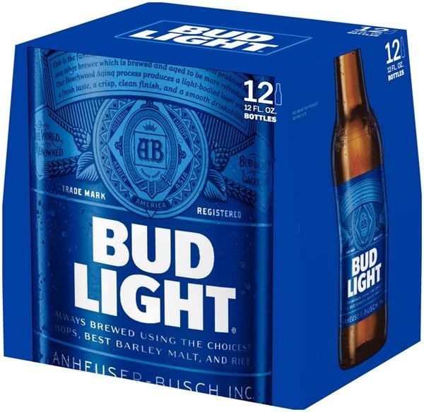Bud Light 12/12 Bottles