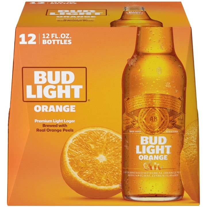 Bud Light Orange 12/12 Bottles