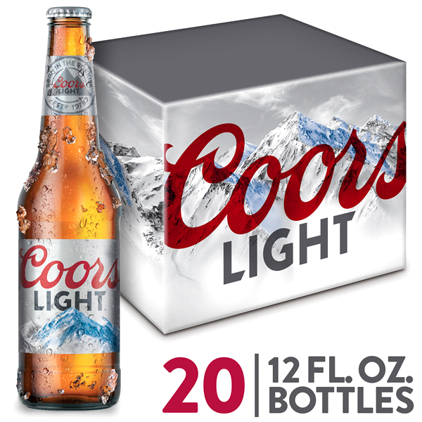 Coors Light 20/12 Bottles