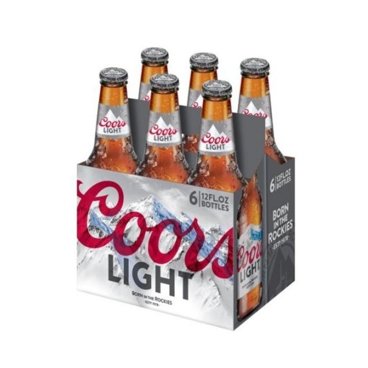 Coors Light 6/12 Bottles
