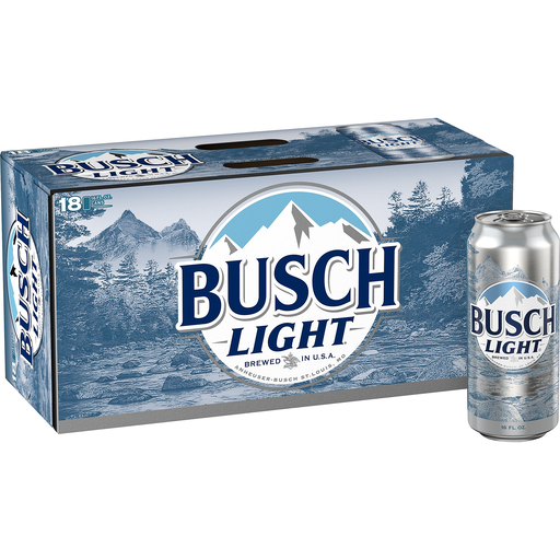 Busch Light 18/16 Cans