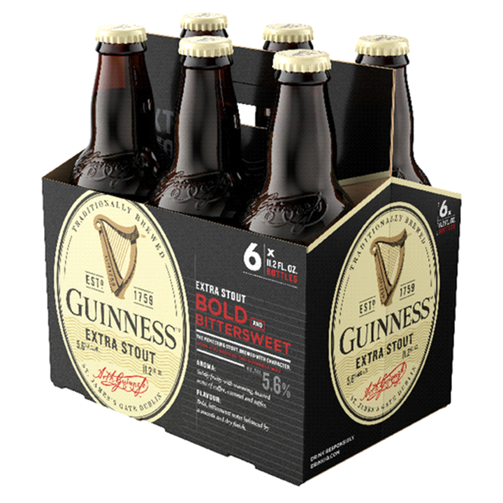 Guinness Extra Stout 6pk