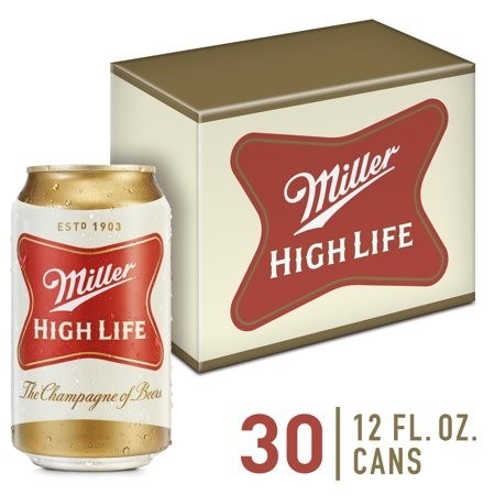 Miller High Life 30/12 Cans