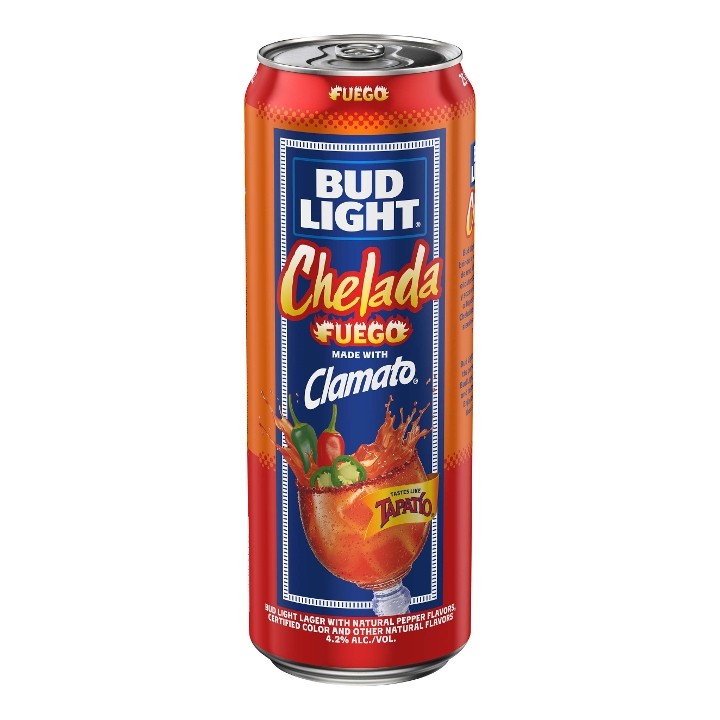 Bud Light Chelada - Fuego (25oz)