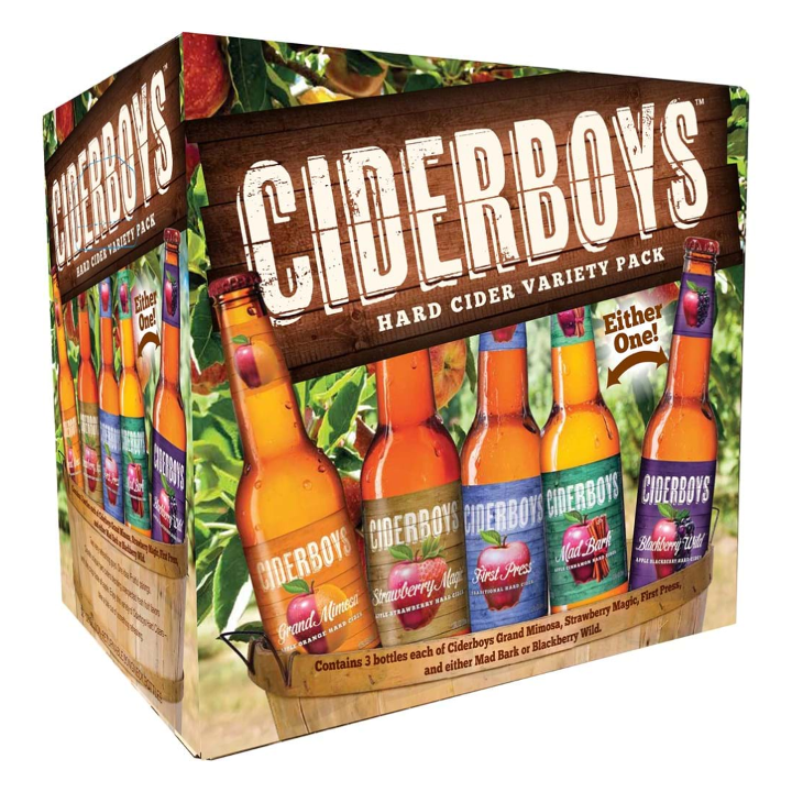 Ciderboys - Variety Pack 12/12 Bottles