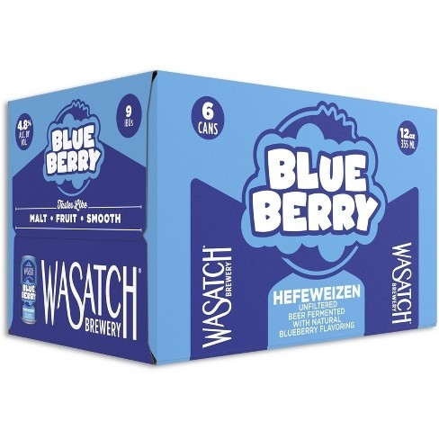 Wasatch - Blueberry 6/12 Cans