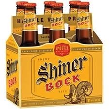 Shiner 6/12 Bottles