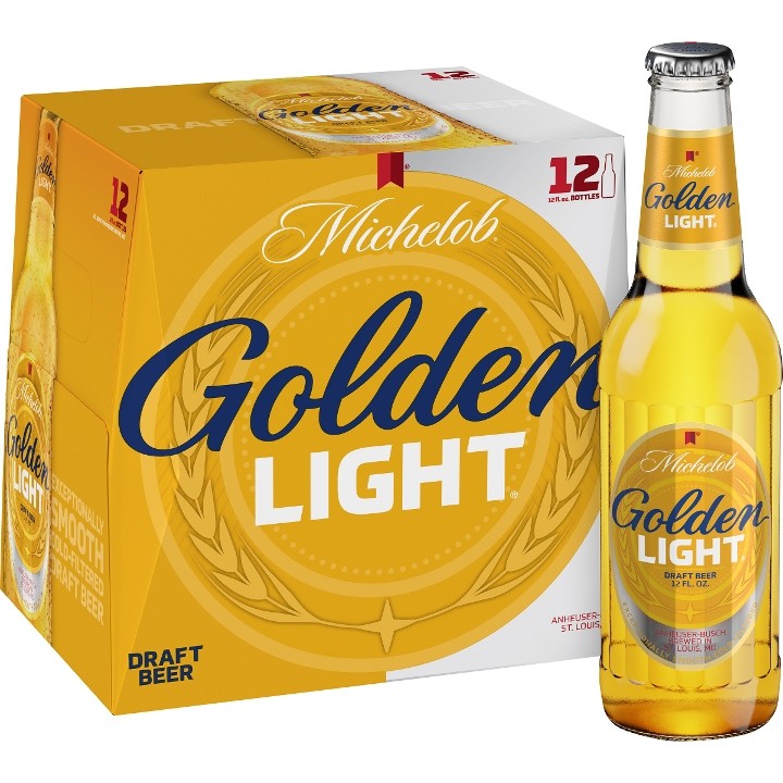 Michelob Golden Light 12/12 Bottles