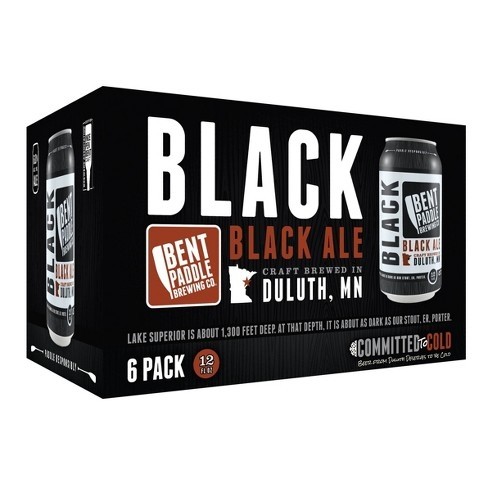 Bent Paddle - Black Ale 6/12 Cans