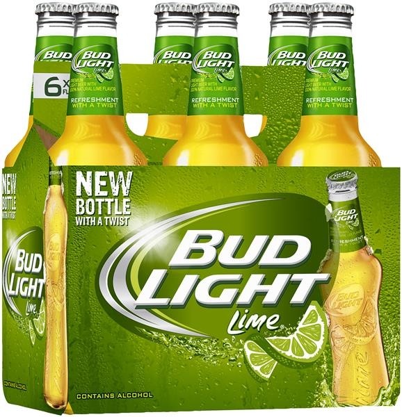 Bud Light Lime 6/12 Bottles