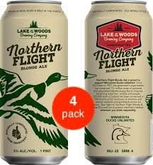 Lake of the Woods - Northern Flight Blonde Ale 4pk