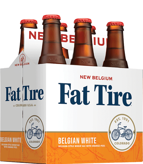 New Belgium - Fat Tire Belgian White 6/12 Bottles