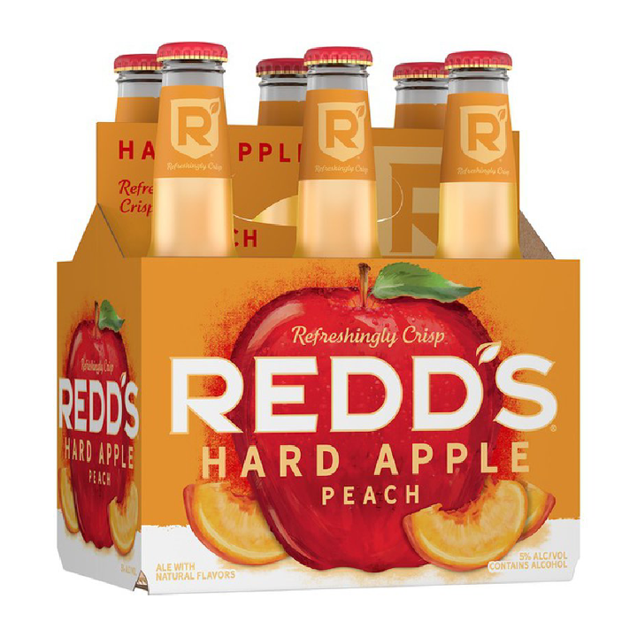 Redd’s Hard Apple - Peach 6/12 Bottles