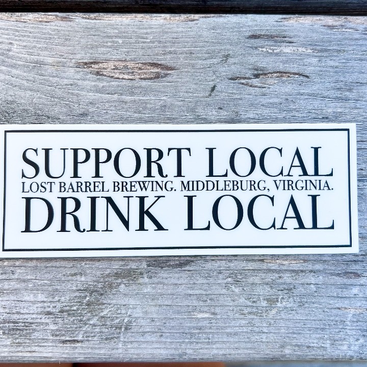 Support Local Sticker