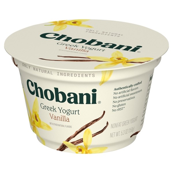 Chobani Yogurt Vanilla