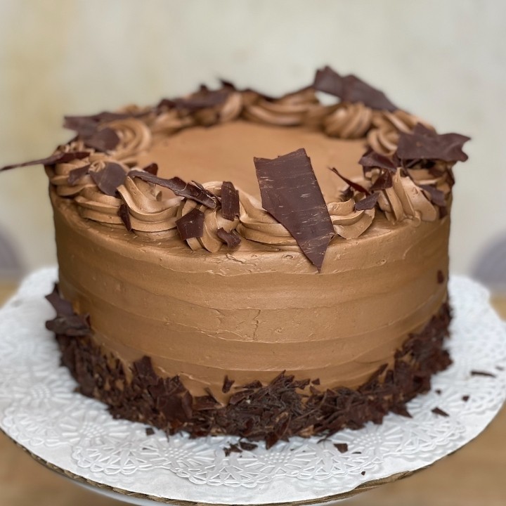 Chocolate Cake - Double Chocolate Frosting
